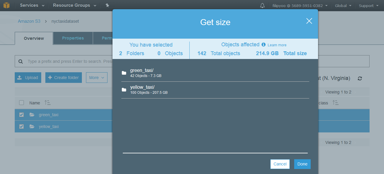 s3 nyc taxi big data large dataset hadoop aws ec2 cluster cloudera